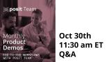 Workflow Demo Live Q&A - October 30th!